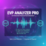 EVP Analyzer Pro - AI-Powered Paranormal Voice Detection Tool with Real-time Audio Analysis