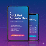 Quick Unit Converter Pro - Free niche unit converter for cooking measurements, international clothing sizes, and data storage conversions
