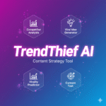 TrendThief AI – Viral Content Idea Generator Tool TrendThief AI - Competitor Content Analysis Tool for Viral Social Media Posts