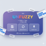 Unfuzzy AI voice memo to text converter - Transform WhatsApp, Teams, and Slack voice messages into editable transcripts instantly