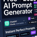 TOP WEB TOOLS Free AI Prompt Generator 2025 – Instant perfect prompts for ChatGPT, Claude & Midjourney