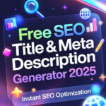 TOP WEB TOOLS Free SEO Title & Meta Description Generator 2025 – Instant SEO Optimization Tool